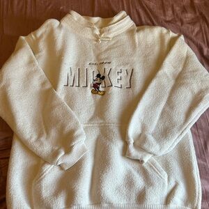 Disney Cream Mickey Mouse Crewneck Sweater